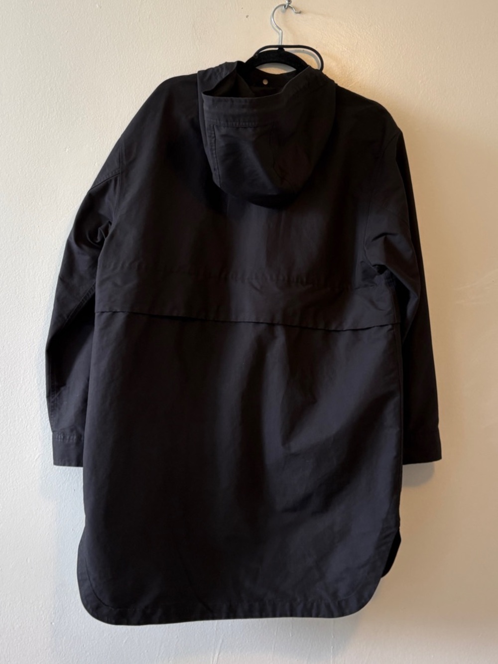 Everlane The Anorak Waterproof Rain Jacket Black Size Medium Lightweight - Picture 7 of 13